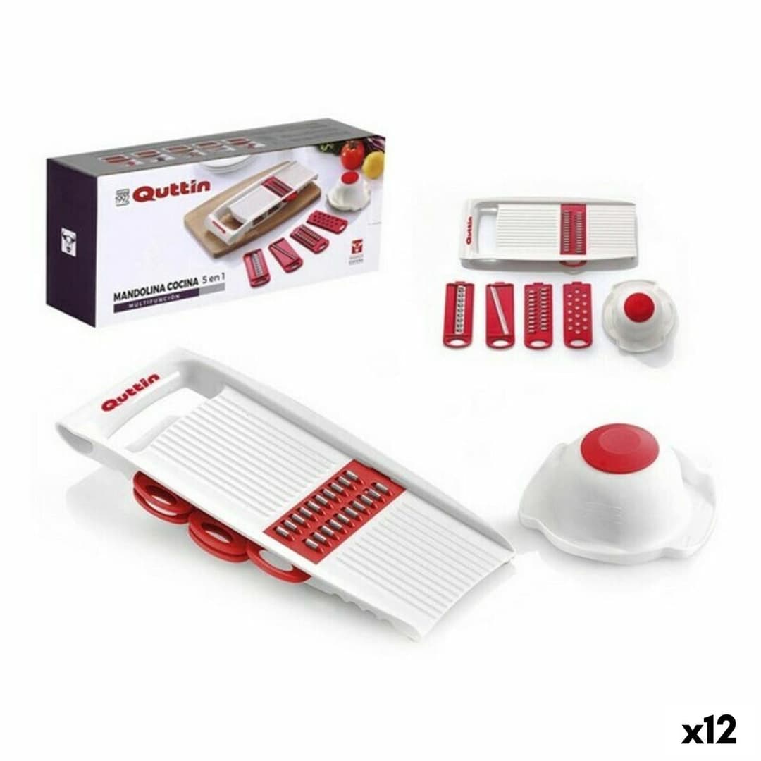 Grater Quttin 28 x 11,3 x 3 cm (12 Units)