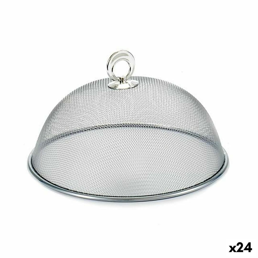 Cover Kinvara Stainless steel Plastic Ø 25 cm 24,5 x 9,5 x 24,5 cm (24 Units)