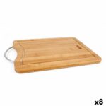 Cutting board Quttin Bamboo 32,5 x 25 x 1,7 cm (8 Units)