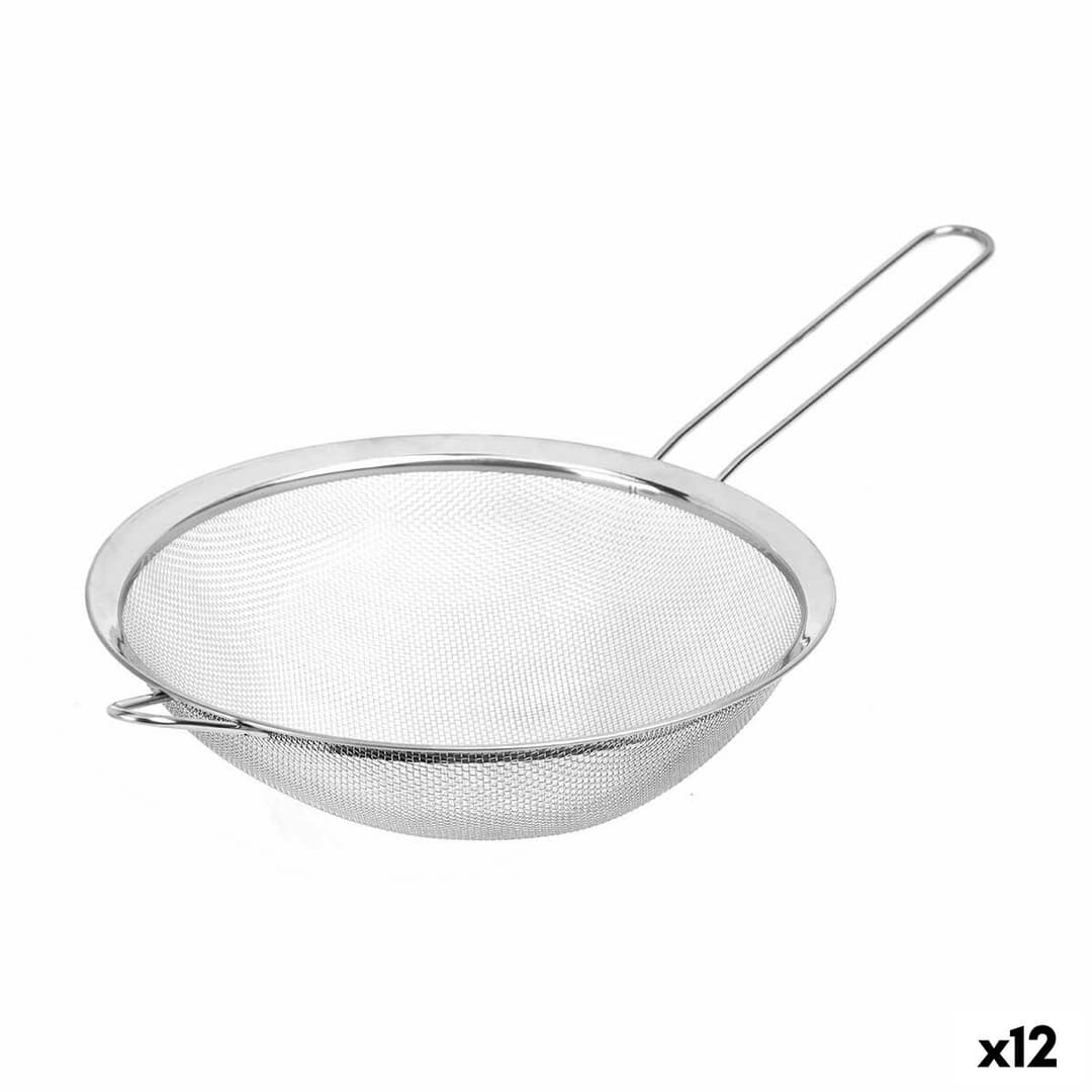 Strainer Kinvara Metal Stainless steel Steel 20 x 38,5 x 6 cm (12 Units)