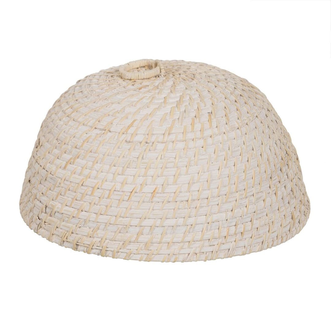Plate cover Bamboo Rattan 35 x 35 x 18 cm