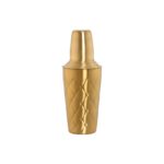 Cocktail Maker Home ESPRIT Golden Stainless steel 9,5 x 9,5 x 22 cm
