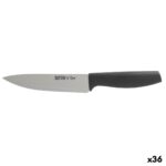 Kitchen Knife Quttin Laos Black Silver 15 cm (36 Units)