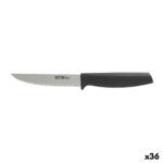 Kitchen Knife Quttin Laos Black Silver 11 cm Multi-use (36 Units)